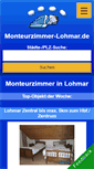 Mobile Screenshot of monteurzimmer-lohmar.de